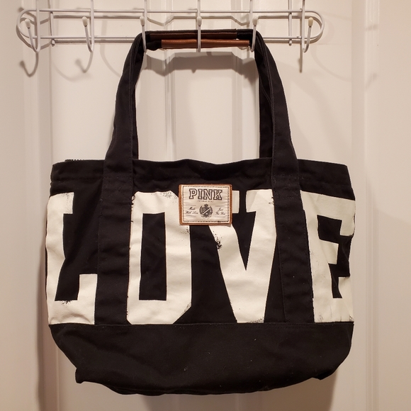 PINK Victoria's Secret Bags Vintage Victoria Secret Pink Tote Bag Poshmark